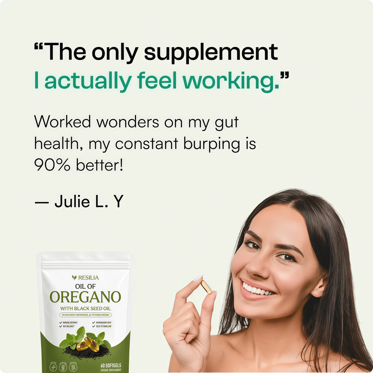 Resilia Oil Of Oregano Softgels