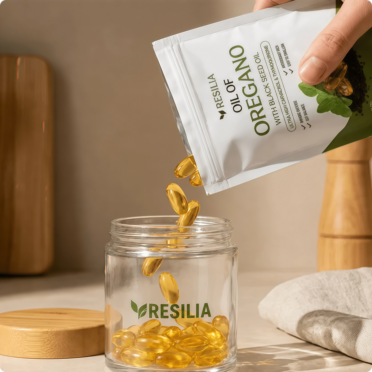 Resilia Oil Of Oregano Softgels